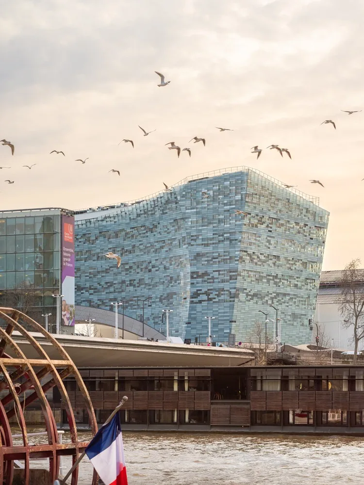 BIM Architecture | Norwegian firm Sn ø hetta moves snow like buildings to Paris | Paris headquarters of Le Monde