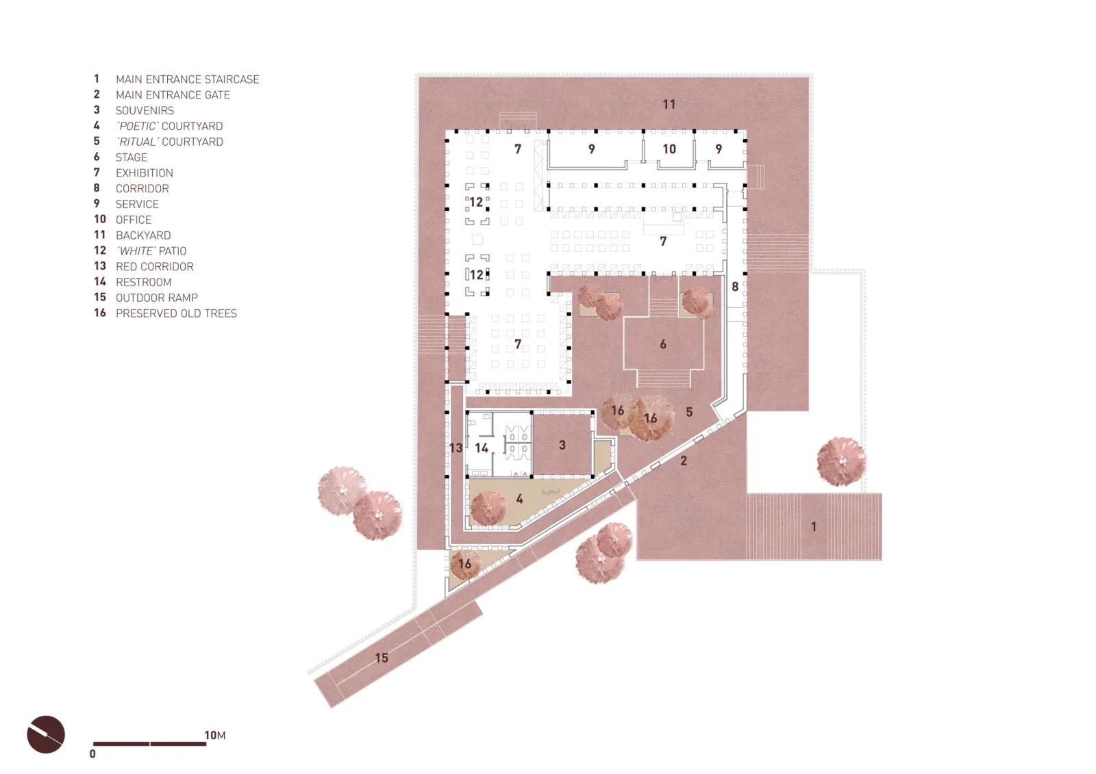 BIM Architecture | Chishui Memorial Hall/West Line Studio