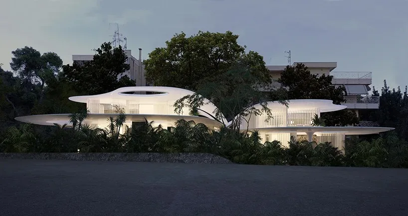 BIM Architecture | Butterfly shaped Residence from Nature | 314 Architecture Studio