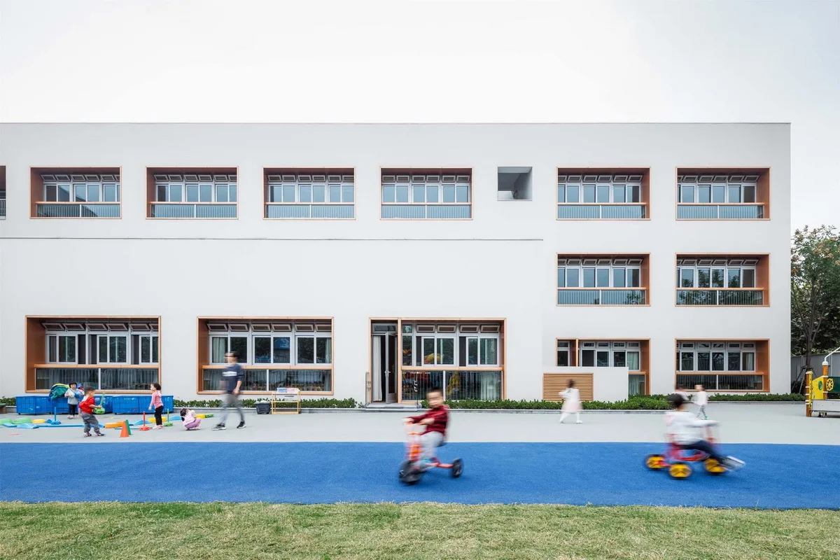 BIM Architecture | East China Normal University Second Affiliated Middle School Qiantan School and Ice Factory Tianqiantan Kindergarten/Zhizheng Architecture Studio+Dazheng Architecture Firm