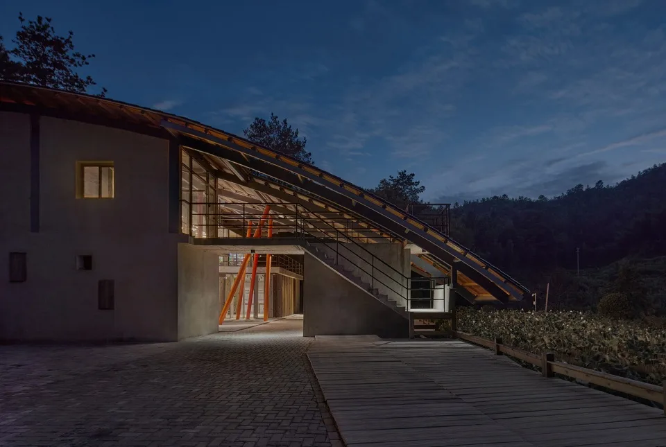 BIM Architecture | Dutuan Village Public Service Center, Fujian/Sanwen Architecture