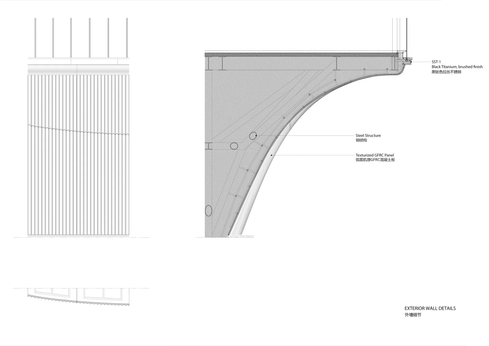BIM Architecture | Floating Door - Xi'an Fengdong New City Lai'an Community Center/EID Architecture