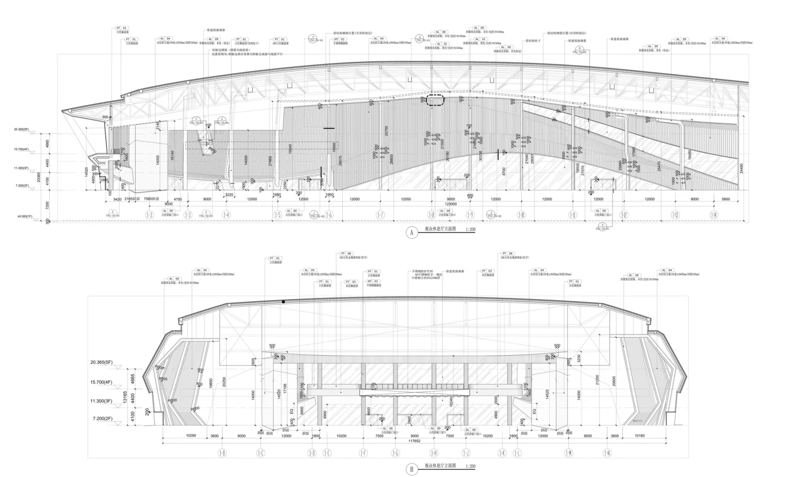BIM Architecture | Ningbo Olympic Sports Center: Color Aesthetics of Sports Space/CCDI Smart Design
