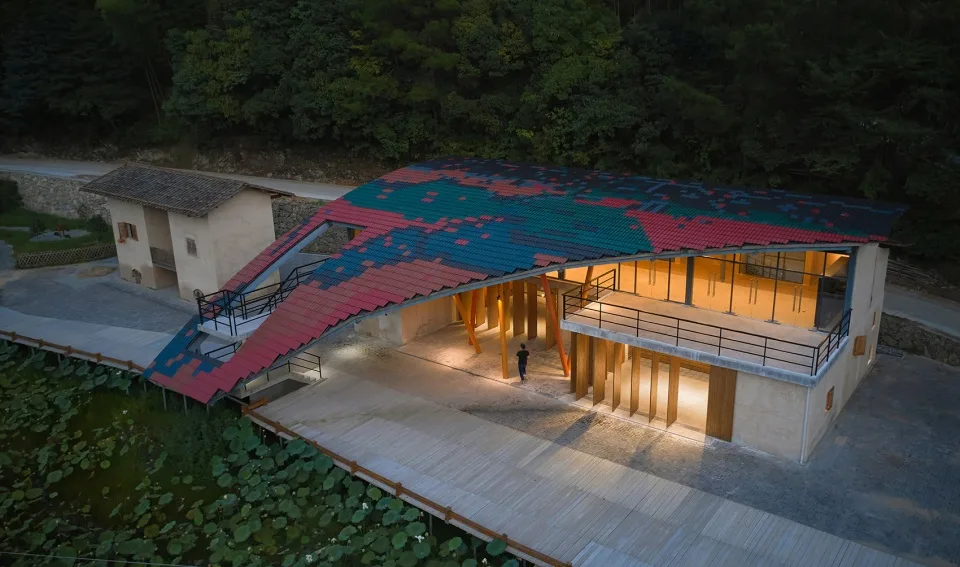 BIM Architecture | Dutuan Village Public Service Center, Fujian/Sanwen Architecture