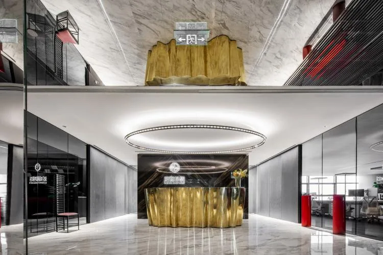 BIM Architecture | Botong Investment Office Design: Efficient Engine Triggered by Spatial Emotions/Gao Zhiqiang, AFFD Design Firm