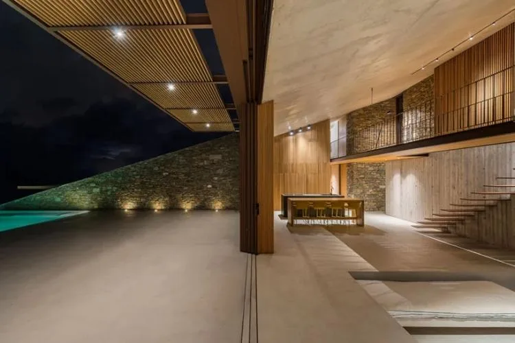 BIM Architecture | Embedded Underground 'Cave' Residences, Greece/Mold Architects