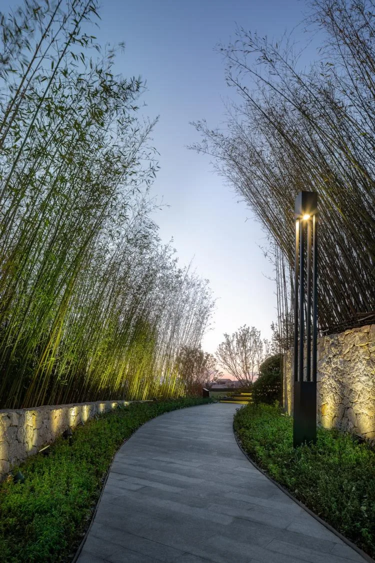 BIM Architecture | Landscape Design of Dali's Small Courtyard Central Living Experience Center/MANG Grid Landscape