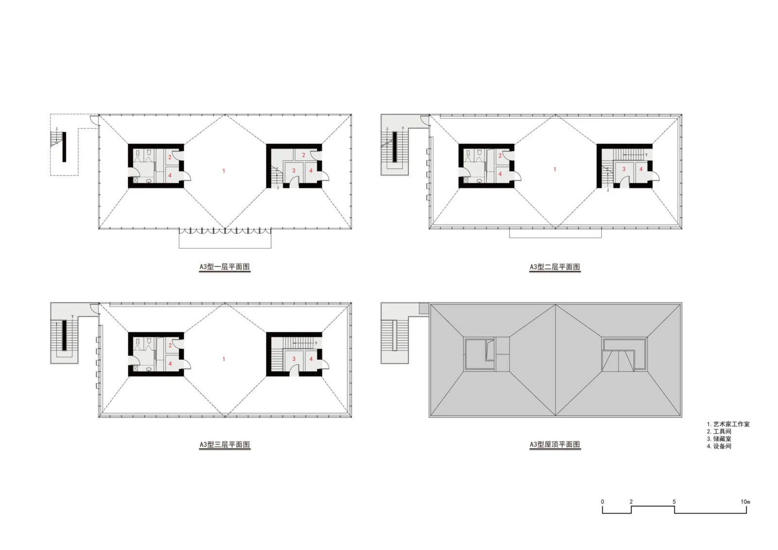 BIM Architecture | Liangzhu Qiujiawu Master Village/Zhonglian Left and Right Architecture
