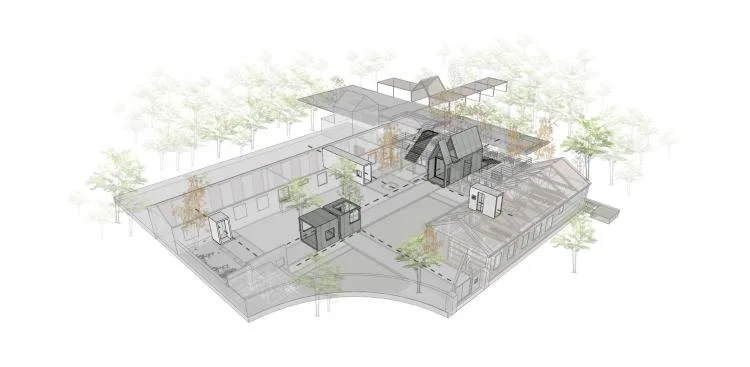 BIM Architecture | Yongzhi Farm& Design of Phase II/Eleven Space for Hu Ge Coffee