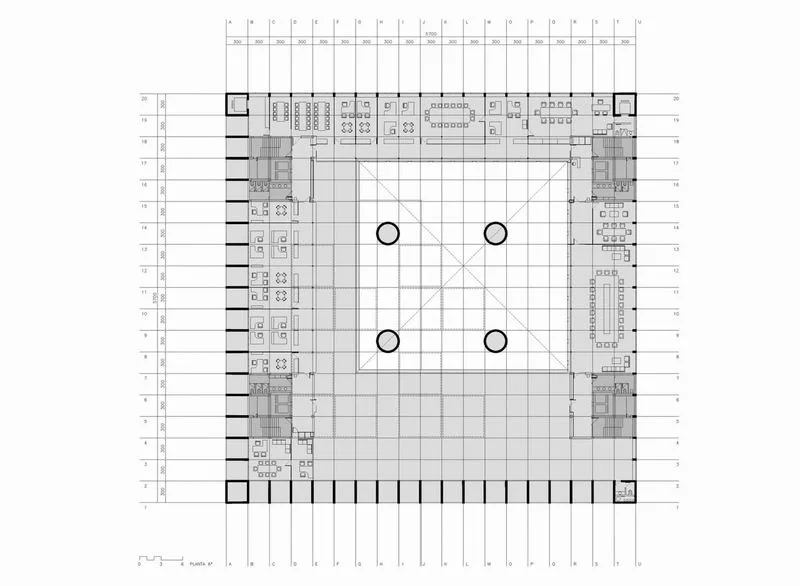 BIM Architecture | Classic Project: The Story of Light and Concrete | Granada Savings Bank Headquarters