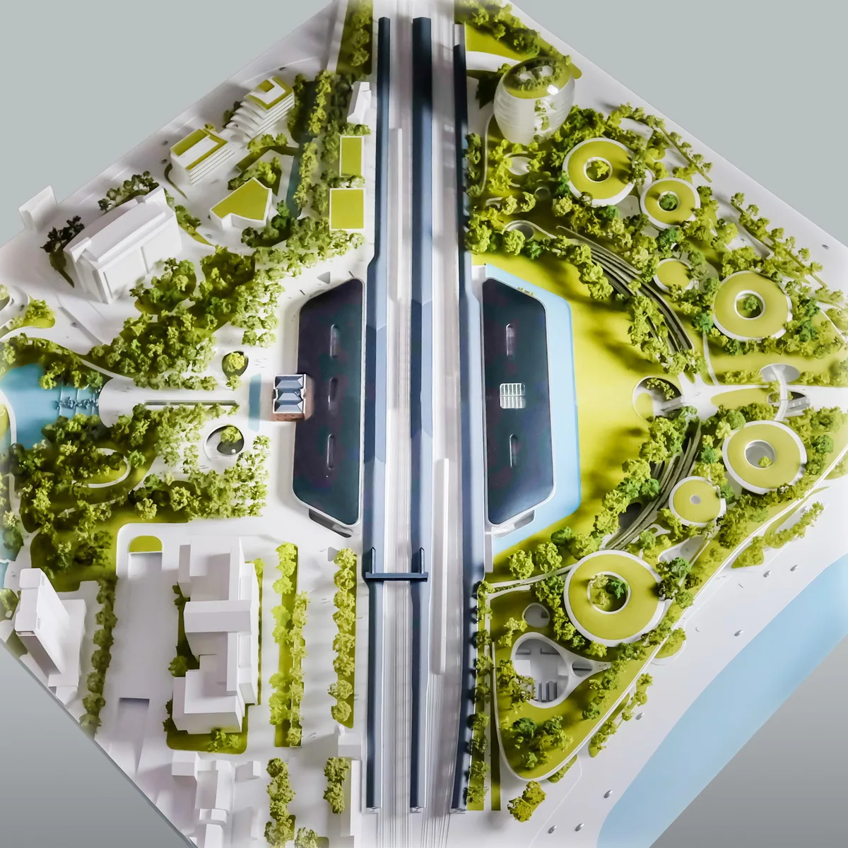 BIM Architecture | MAD New Work: Jiaxing 'Railway Station in the Forest'