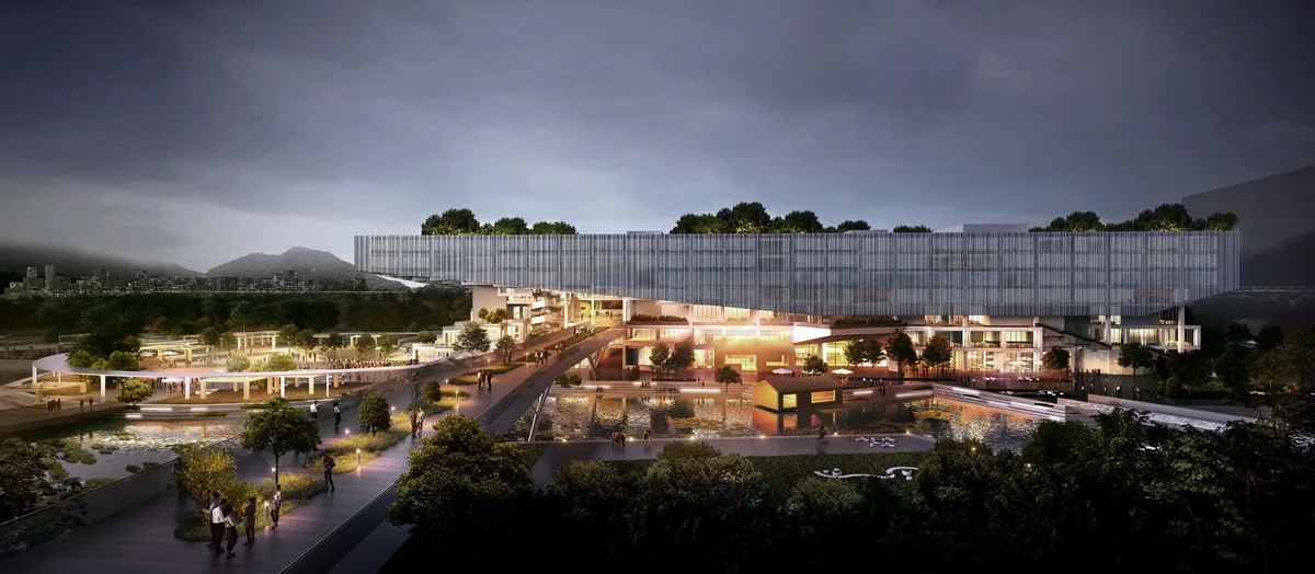 BIM Architecture | Bid winning Proposal for Shenzhen Cultural Center New Building - Cultural Ark/Internal Building+China Construction Technology