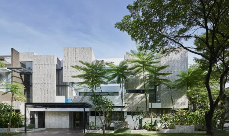 BIM Architecture | Indonesia Natural Lighting Experimental Residential/RAD+ar