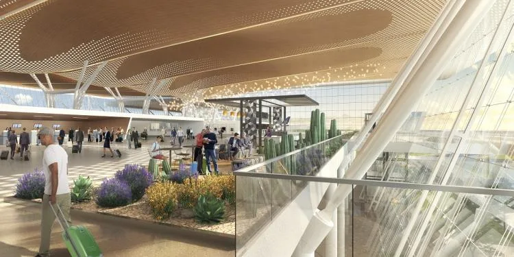 BIM Architecture | Guadalajara Airport Terminal 2: CRTKL creates a net zero transportation hub for the ancient city of Mexico