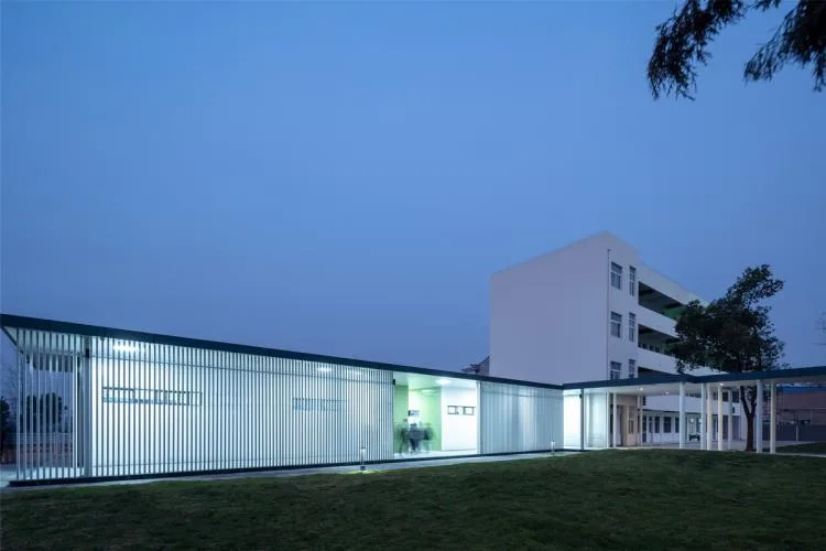 BIM Architecture | Rural Revitalization: Renovation of Township Middle Schools - Planning and Design of Xinrui Guhe Middle School in Quanjiao County/Shanghai Sixu Architecture