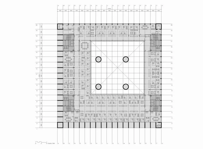 BIM Architecture | Classic Project: The Story of Light and Concrete | Granada Savings Bank Headquarters