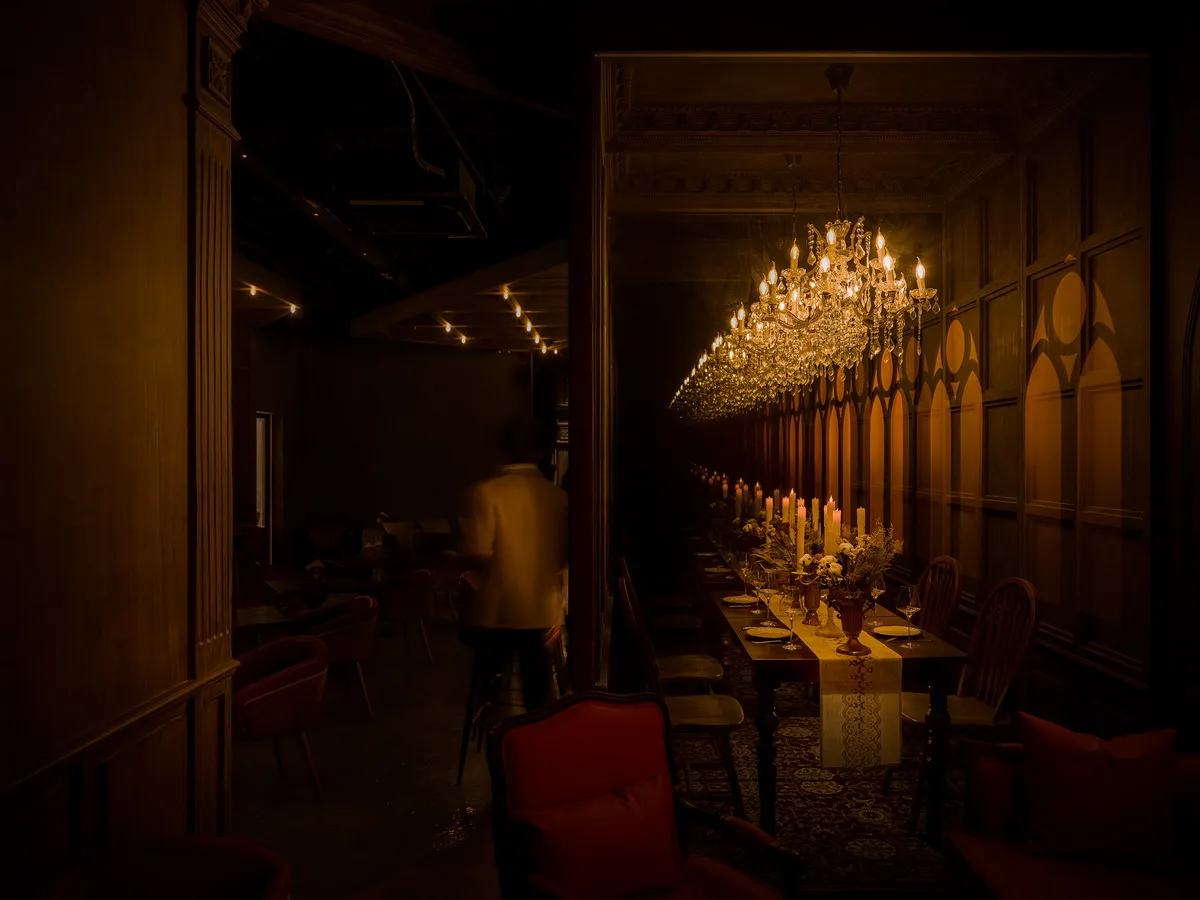 BIM Architecture | Like a Medieval 'House of Magicians': Twelve Capitals MAGIC BAR/High White Space Design Firm