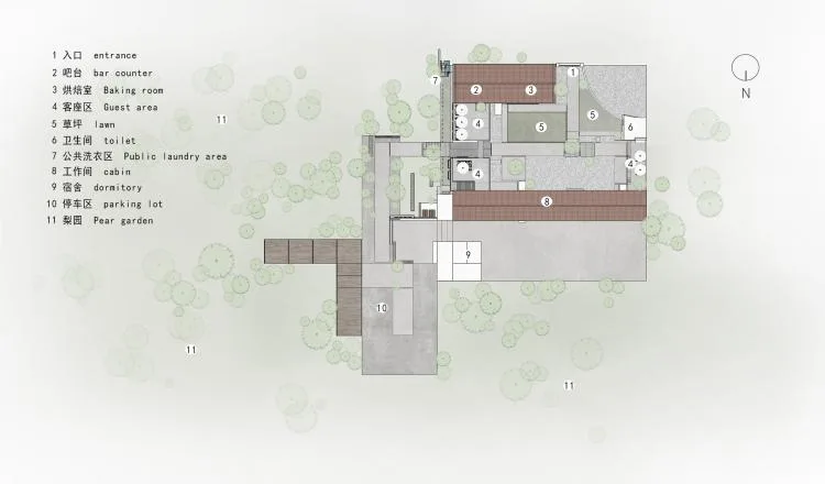 BIM Architecture | Yongzhi Farm& Design of Phase II/Eleven Space for Hu Ge Coffee