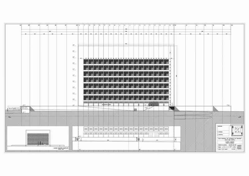 BIM Architecture | Classic Project: The Story of Light and Concrete | Granada Savings Bank Headquarters