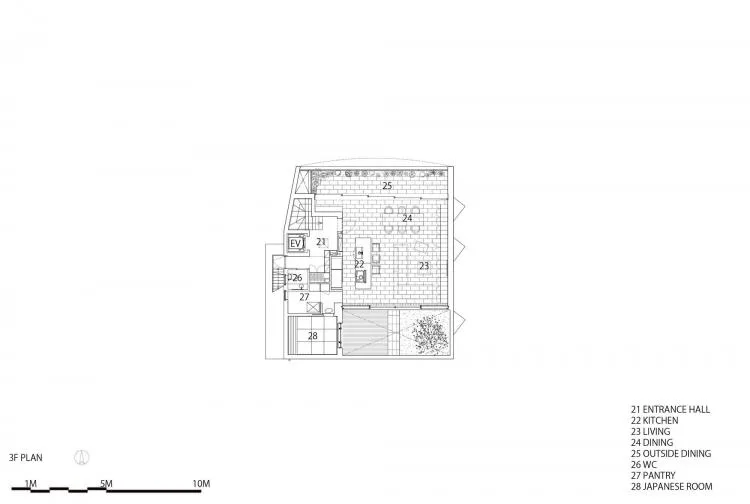 BIM Architecture | Tokyo Sky Cave Residence: A Tranquil Natural Residence/IKAWAYA Architects
