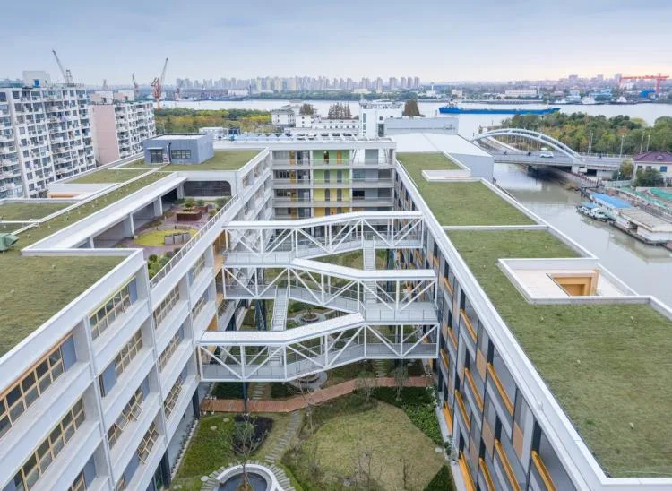 BIM Architecture | Enlightenment of Order - Huazhan Campus of Shanghai Gao'an Road No.1 Primary School/Shanshui Xiu Architectural Firm