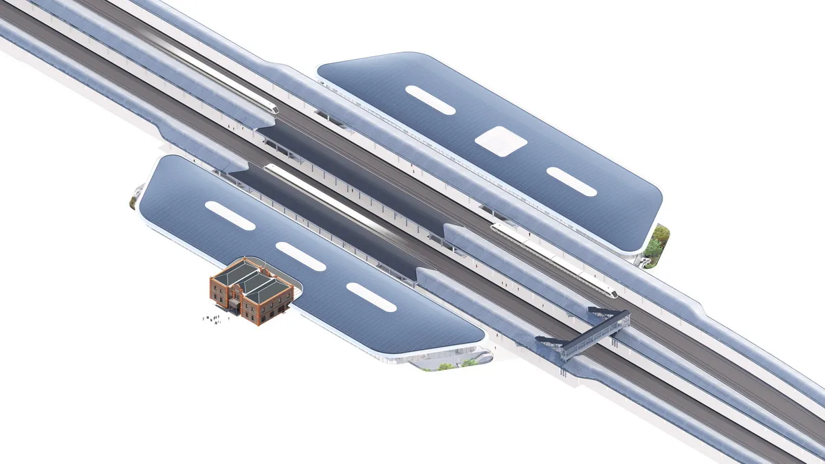 BIM Architecture | MAD New Work: Jiaxing 'Railway Station in the Forest'