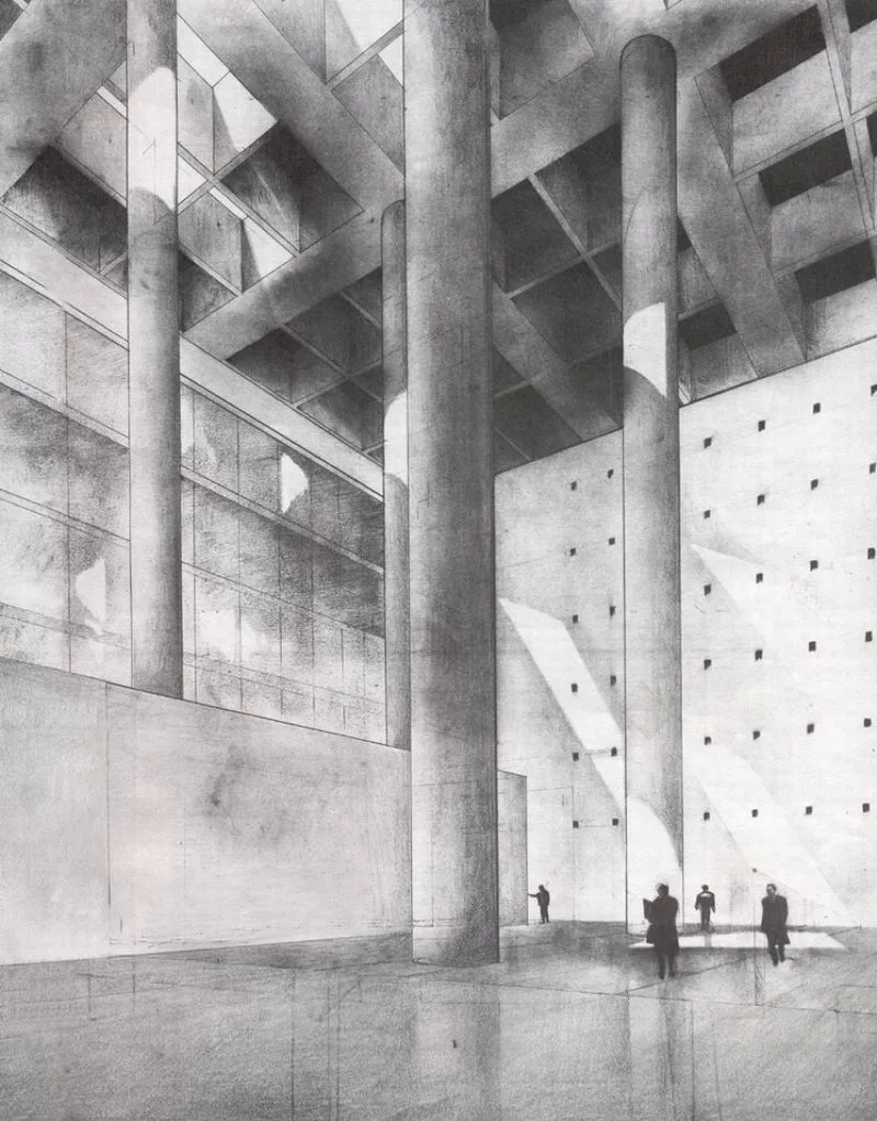BIM Architecture | Classic Project: The Story of Light and Concrete | Granada Savings Bank Headquarters