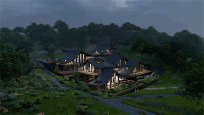 BIM Architecture | Top 100 Newcomer 2020 Architecture Competition | Fun Rooftop, Dazzling Girl Designs a Fun Dream