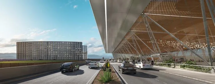 BIM Architecture | Guadalajara Airport Terminal 2: CRTKL creates a net zero transportation hub for the ancient city of Mexico