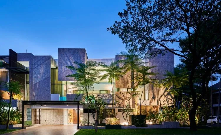 BIM Architecture | Indonesia Natural Lighting Experimental Residential/RAD+ar