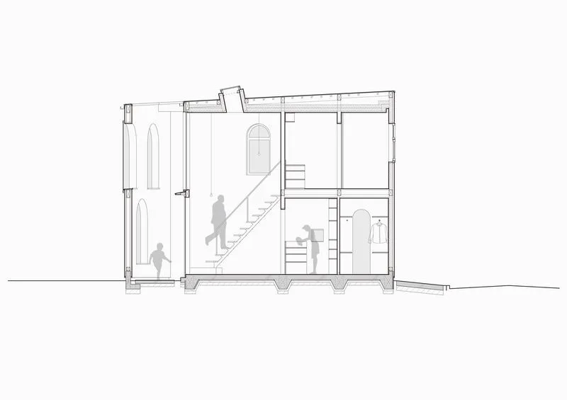 BIM architecture | Clever ideas for housing space in densely populated residential areas in Japan | Independent housing in Japan