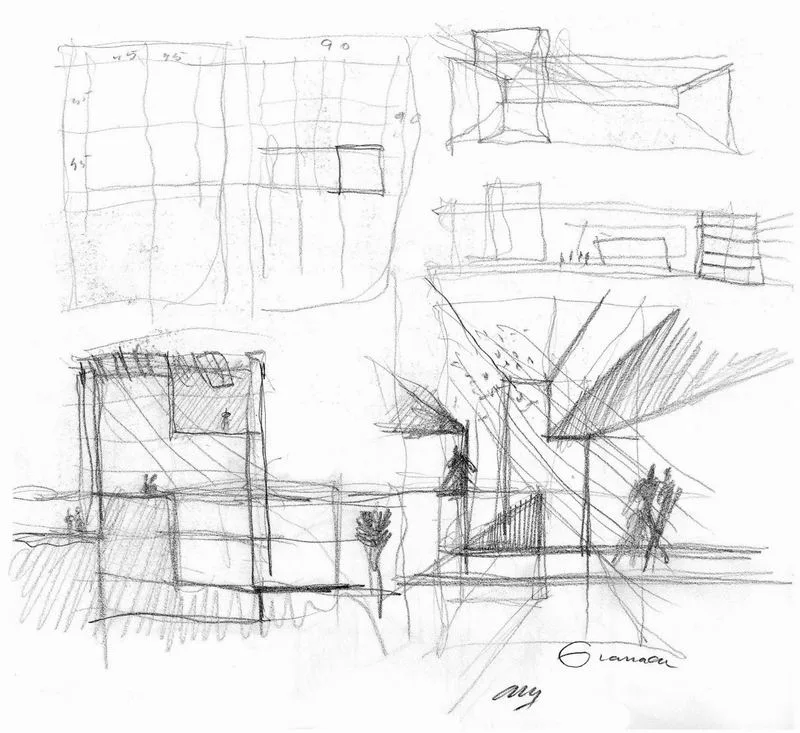 BIM Architecture | Classic Project: The Story of Light and Concrete | Granada Savings Bank Headquarters