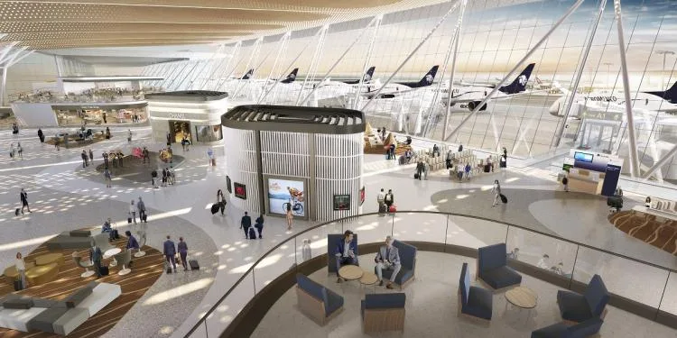 BIM Architecture | Guadalajara Airport Terminal 2: CRTKL creates a net zero transportation hub for the ancient city of Mexico