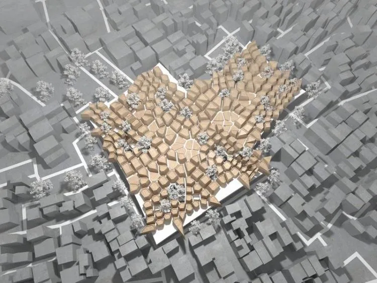 BIM Architecture | 2020 Benchmark Cup Second Prize | New Ideas for Transforming Urban Villages to Create Horizontal Super Residences