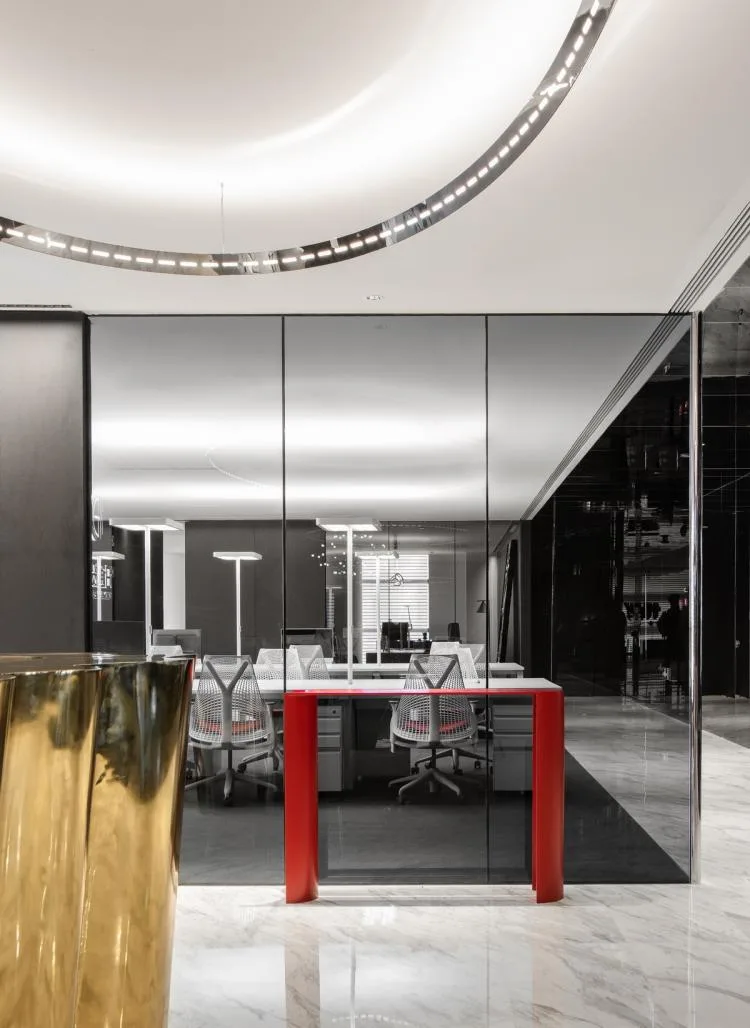 BIM Architecture | Botong Investment Office Design: Efficient Engine Triggered by Spatial Emotions/Gao Zhiqiang, AFFD Design Firm