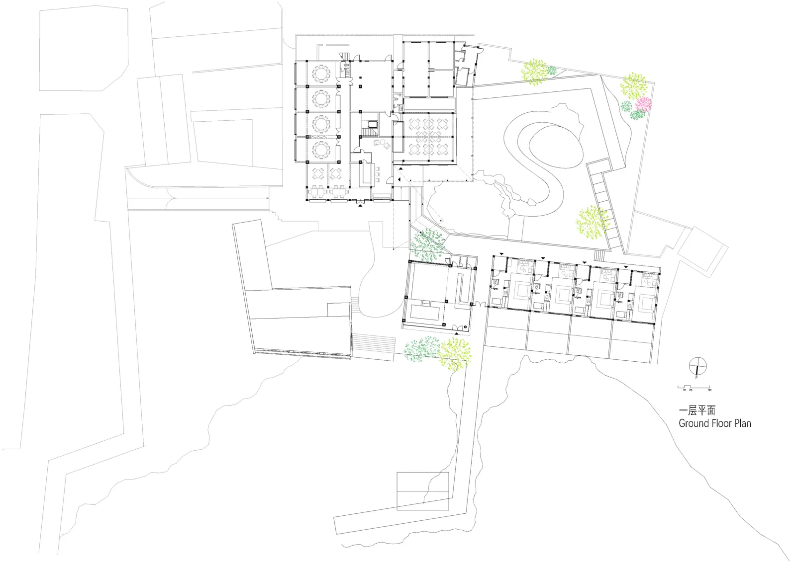 BIM Architecture | Low Habitat and Remote Living - Living through Yunshan Mountain in Suzhou the Taihu Lake Sanshan Island Reconstruction/Kekong Architecture Design Studio
