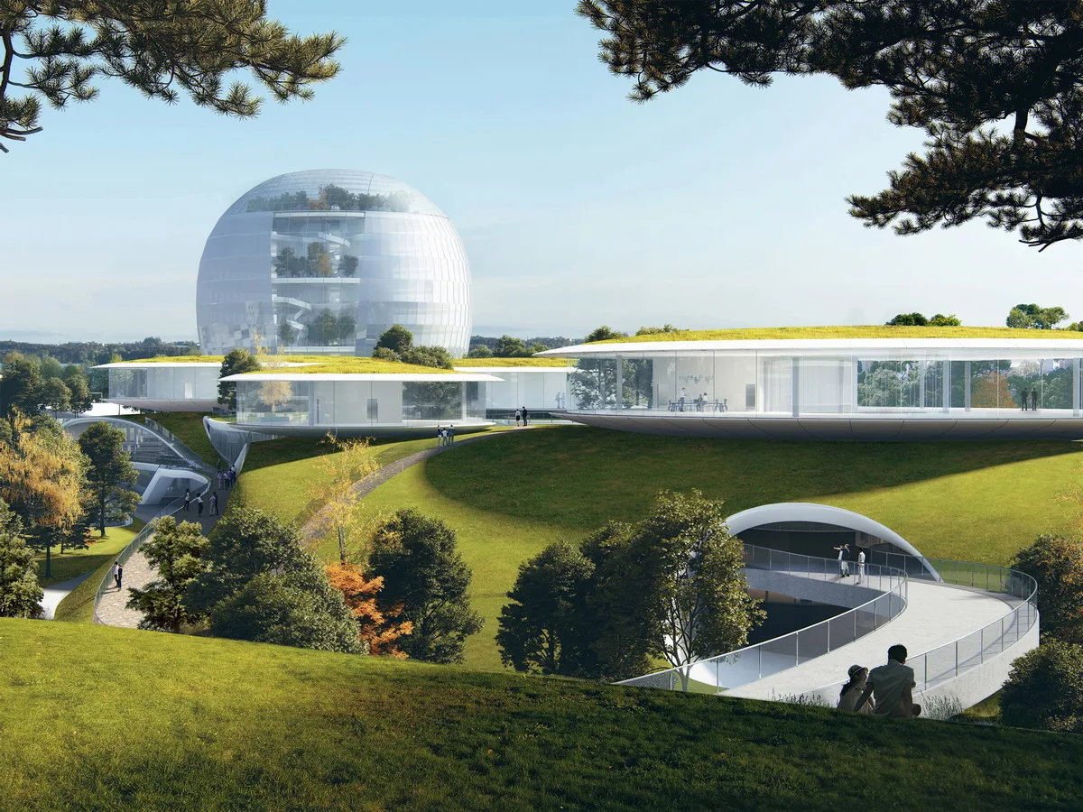 BIM Architecture | MAD New Work: Jiaxing 'Railway Station in the Forest'