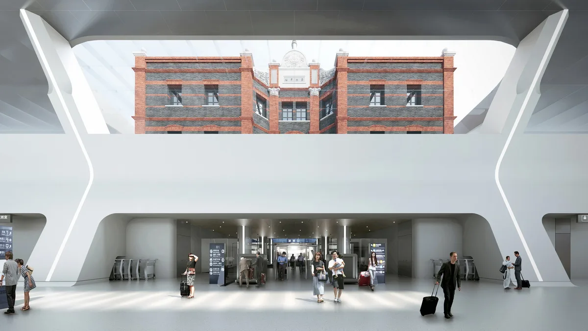 BIM Architecture | MAD New Work: Jiaxing 'Railway Station in the Forest'