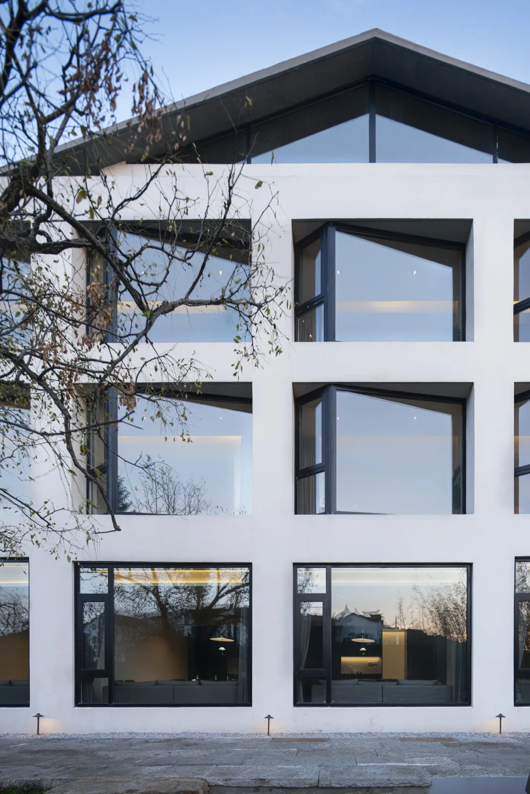 BIM Architecture | Low Habitat and Remote Living - Living through Yunshan Mountain in Suzhou the Taihu Lake Sanshan Island Reconstruction/Kekong Architecture Design Studio