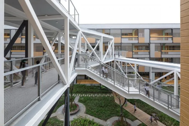 BIM Architecture | Enlightenment of Order - Huazhan Campus of Shanghai Gao'an Road No.1 Primary School/Shanshui Xiu Architectural Firm