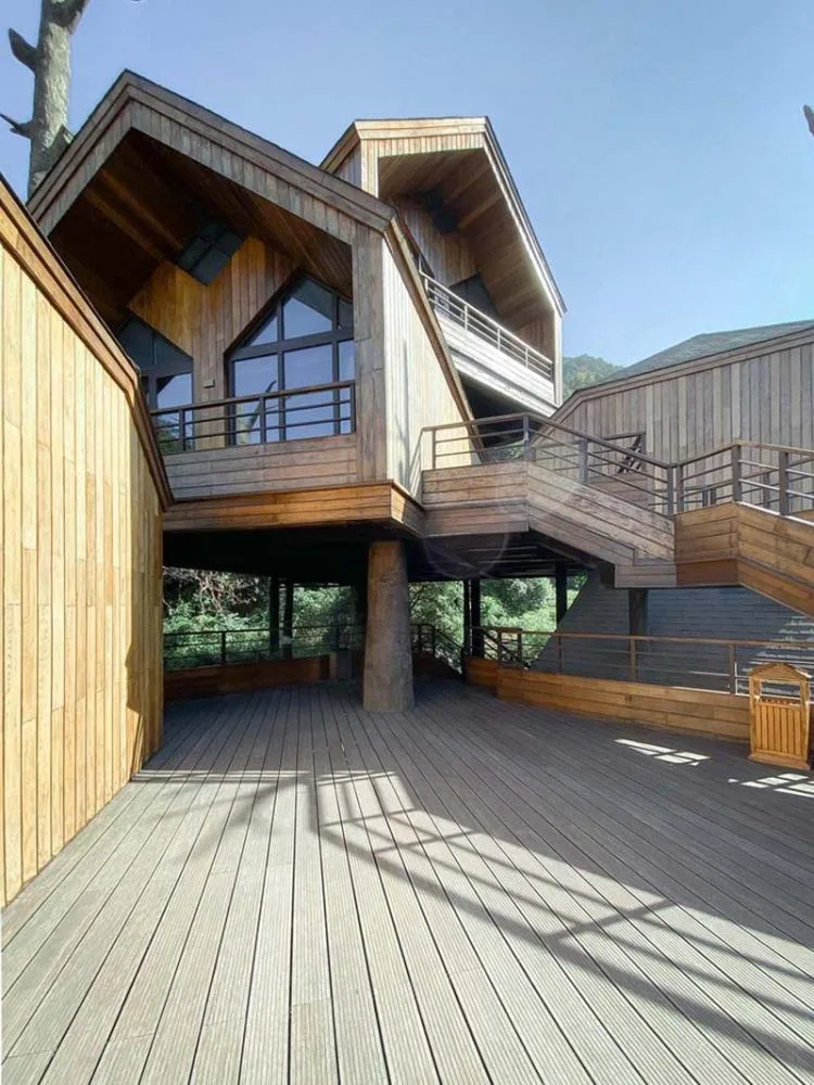 BIM Architecture | Hangzhou Kaiyuan Senbo Resort Hotel "Tree House": Crowded and Pushing "Dwarfs"/Wang Hui Architecture Studio