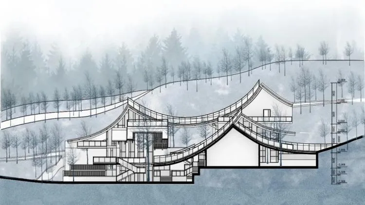 BIM Architecture | Top 100 Newcomer 2020 Architecture Competition | Fun Rooftop, Dazzling Girl Designs a Fun Dream