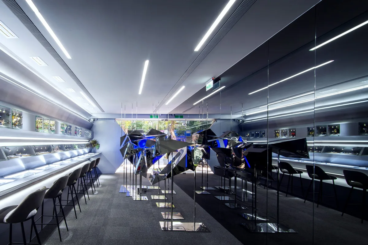 BIM Architecture | Every Pieces of Mine, Taipei/Pingjie Design, World Diamond Taipei Store