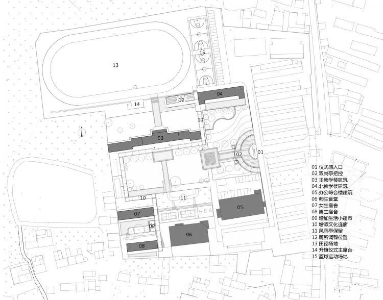 BIM Architecture | Rural Revitalization: Renovation of Township Middle Schools - Planning and Design of Xinrui Guhe Middle School in Quanjiao County/Shanghai Sixu Architecture