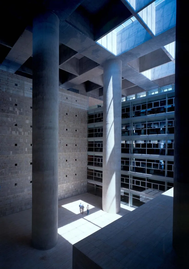 BIM Architecture | Classic Project: The Story of Light and Concrete | Granada Savings Bank Headquarters