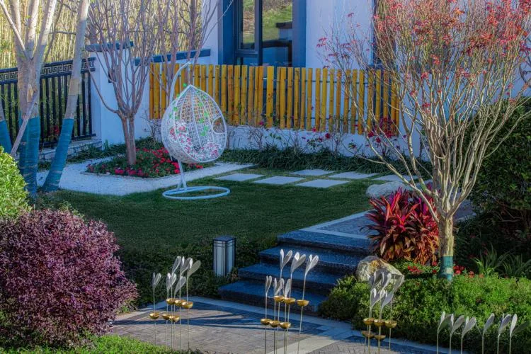 BIM Architecture | Landscape Design of Dali's Small Courtyard Central Living Experience Center/MANG Grid Landscape