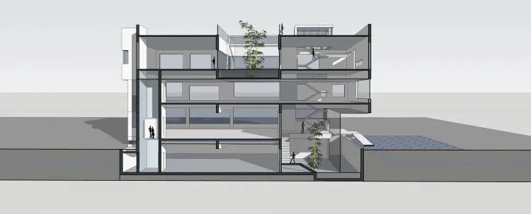 BIM architecture | Natural growth in crevices: China Huludao Delintang Industrial Building Design Practice/DJ+Architectural Design Firm