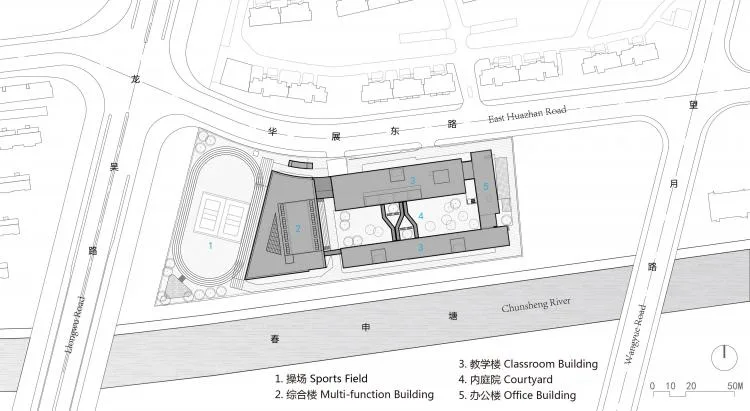 BIM Architecture | Enlightenment of Order - Huazhan Campus of Shanghai Gao'an Road No.1 Primary School/Shanshui Xiu Architectural Firm