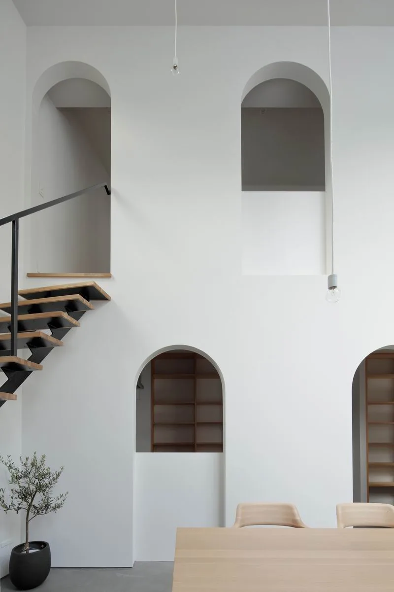BIM architecture | Clever ideas for housing space in densely populated residential areas in Japan | Independent housing in Japan