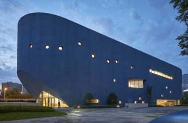 BIM Architecture Showcase: Shanghai Pinghe Book Theater by OPEN Architecture-BIM WORLD